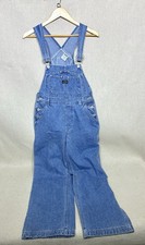 VTG Jordache Denim Carpenter Bib Overalls Women's Size L  11-13 Blue Jeans Y2K