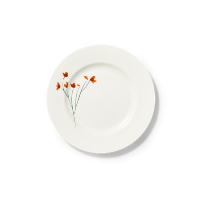 Dibbern Impression Dessert Plate 21 Cm Red - NEW!