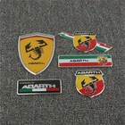 High - Quality Stereo  Metal Car Emblem Car Sticker Suitable for Abarth Vehicles