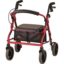 NOVA 18 Rolling Walker - Red Item #: 4218RD OPEN BOX