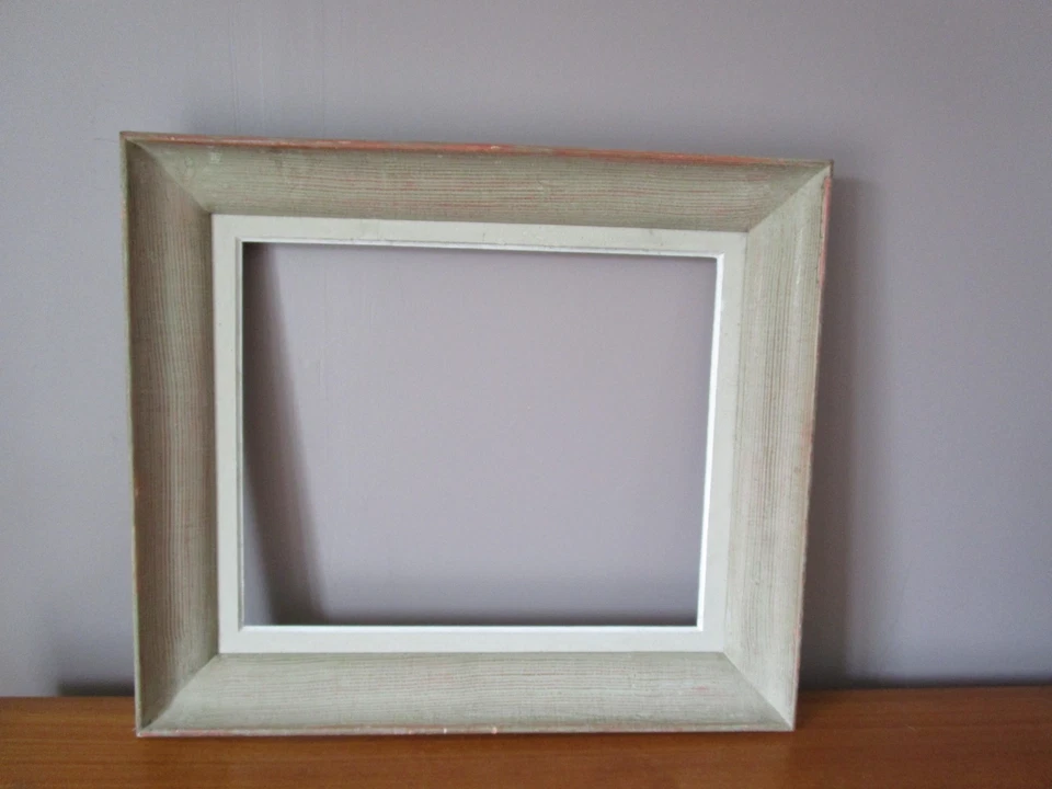 Cadre en bois effet rouge - Photo 2/4