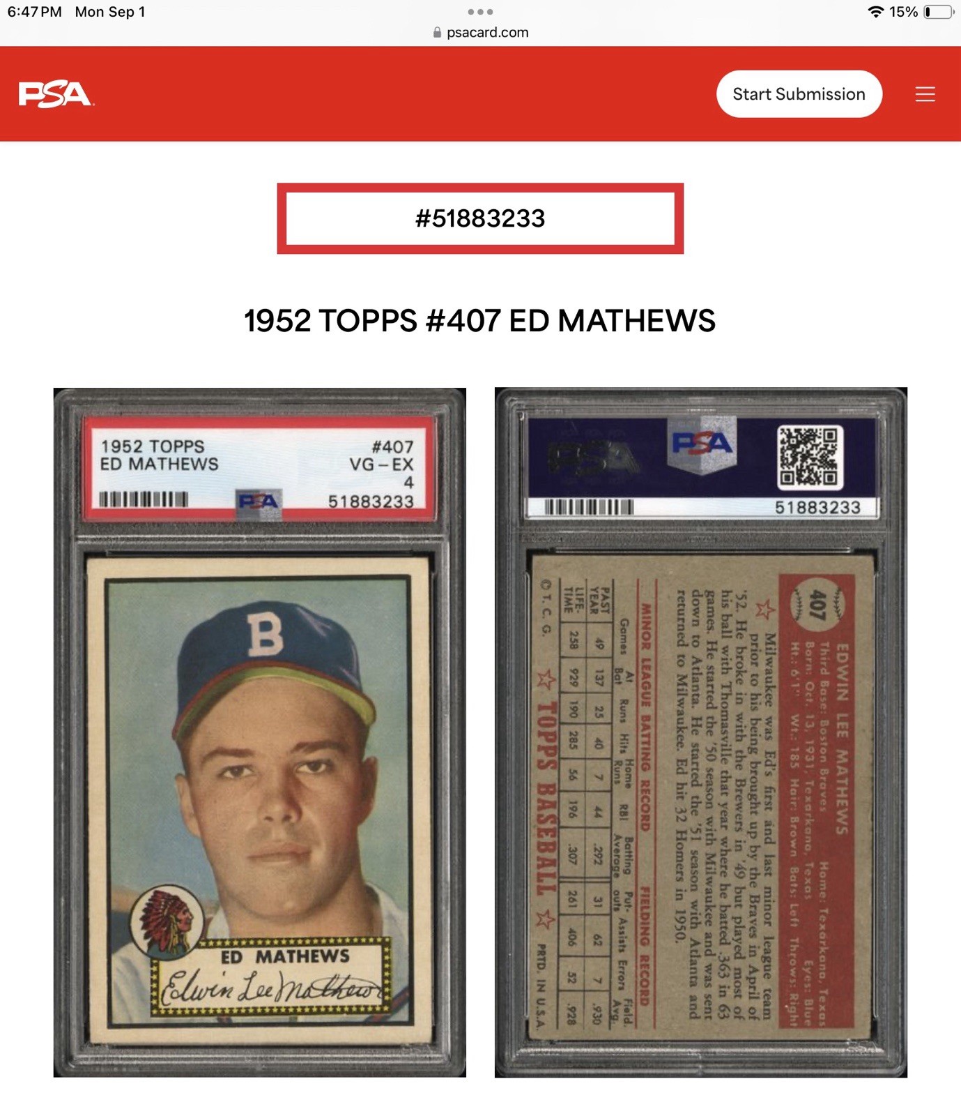 Ebay Item For Sale