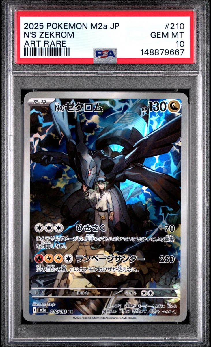 Zekrom Pokémon TCG Professional Sports Authenticator (PSA