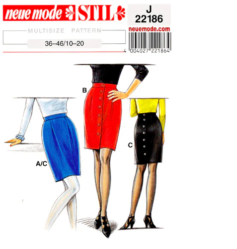Patron De Couture Burda 8602 - Jupe élégante Pour Soirée/cérémonie - Tailles 38 à 54 - Neuf, Jamais Utilisé