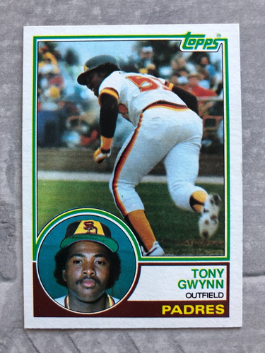 1983 Topps TONY GWYNN San Diego Padres Baseball Rookie Card #482 - Picture 1 of 2