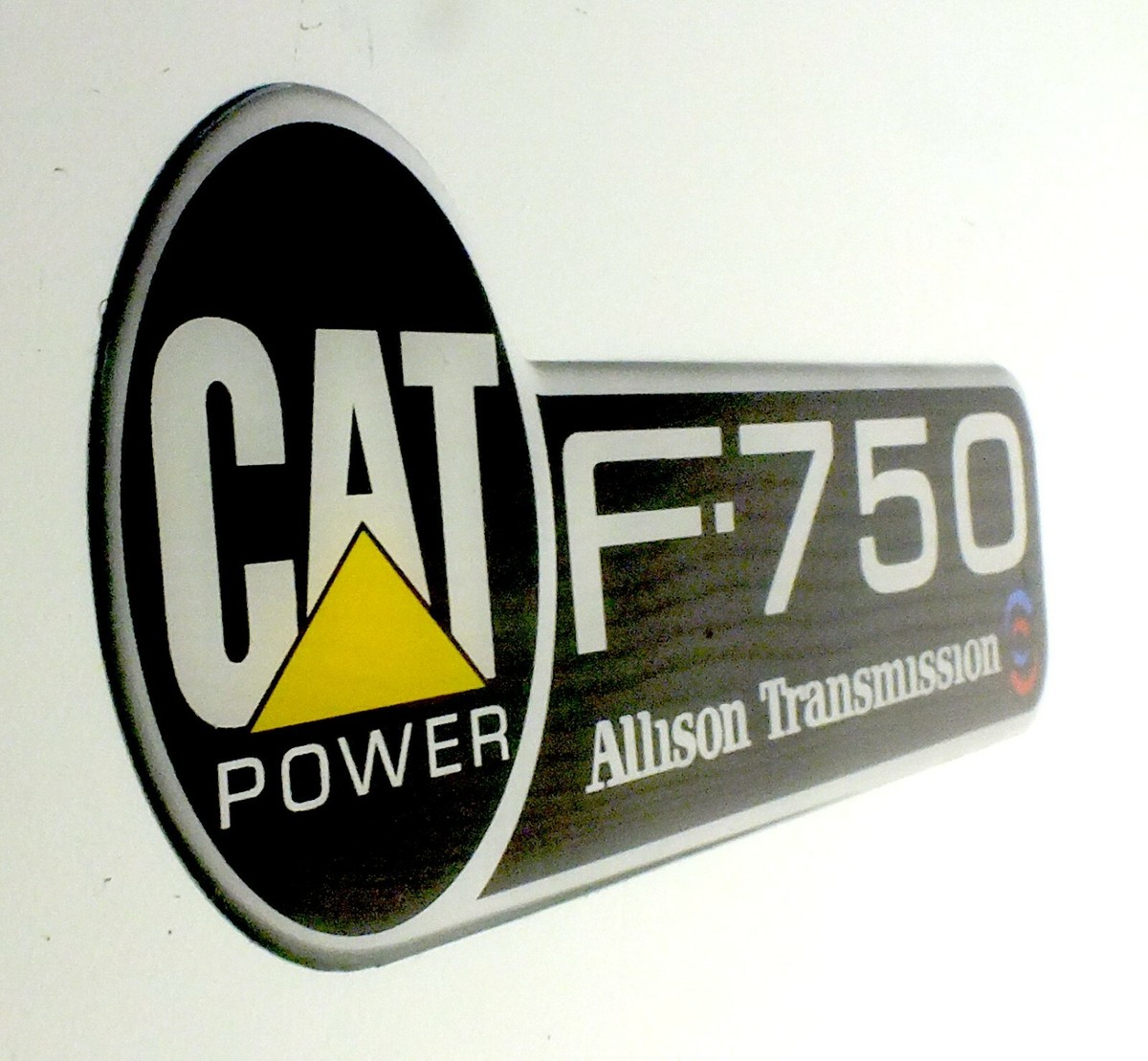 CATERPILLAR F-750 CAT/ALLISON FORD TRUCK FENDER/CAB EMBLEM | eBay