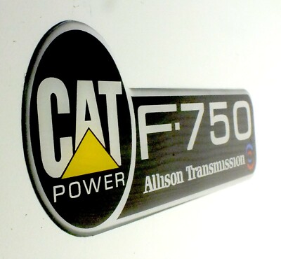 CATERPILLAR F-750 CAT/ALLISON FORD TRUCK FENDER/CAB EMBLEM | eBay