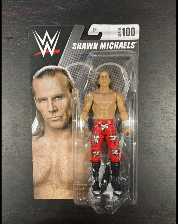 NEW WWE Shawn Michaels Mattel Basic Wrestling Action Figure Series 100 WWF  DX | eBay