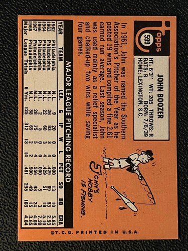 1969 Topps Baseball Singles - Pick What You Need -- High Numbers 500 & up - Picture 129 of 411