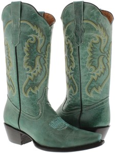 real leather cowboy boots for womens