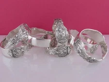 Sterling REED & BARTON Napkin Ring FRANCIS I ~no mono ~ $99 each