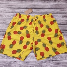 Fort Isle Size M Mens Shorts Swimming Swim Pineapple