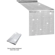 Disco Party Table Runner 12x108 Inches 70s Disco Themed Party Table Decorations