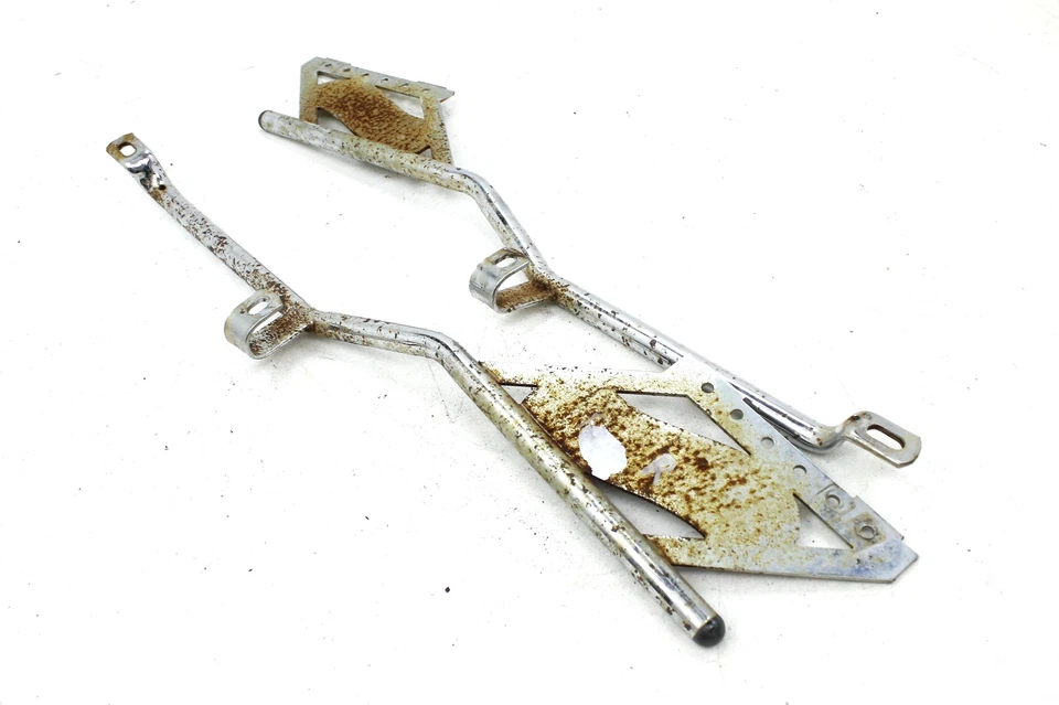 76-78 JUEGO DE MANIJAS BARRA DE AGARRE ASIENTO TRASERO PASAJERO HONDA CB750A Foto 3 de 4