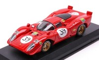 Best Model 1/43 Ferrari 312P Coupe Le Mans 1970 Spare Car Modellino Statico