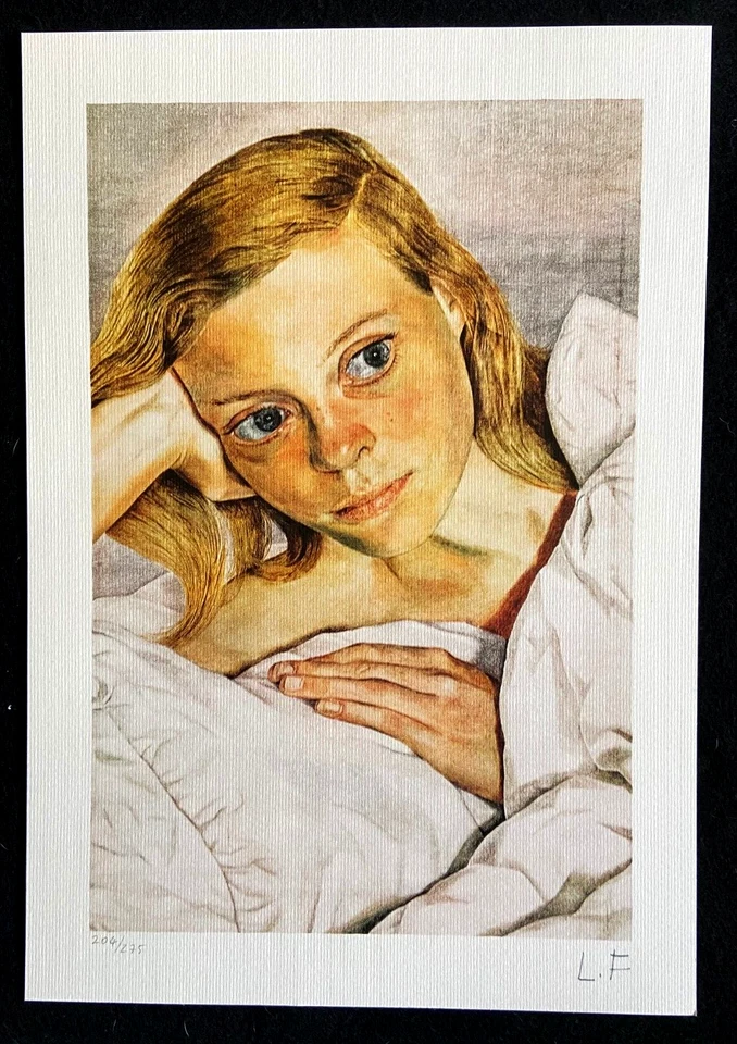 Litografía Lucian Freud Original Numerada a Mano Firmada Limitada 275 Foto 2 de 4