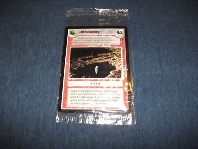 Star Wars CCG Factory Sealed Errata Asteroid Sanctuary Corrected Dagobah Limited