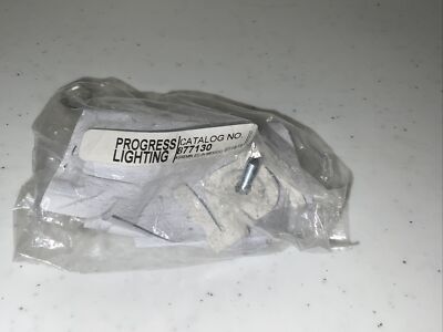Progress Lighting P8771 White Suspended Ceiling Clip For Alpha Trak Systems