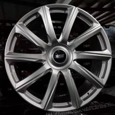 26 Escalade Silver Wheels Tires Yukon Silverado Tahoe Sierra Wagoneer Floaters