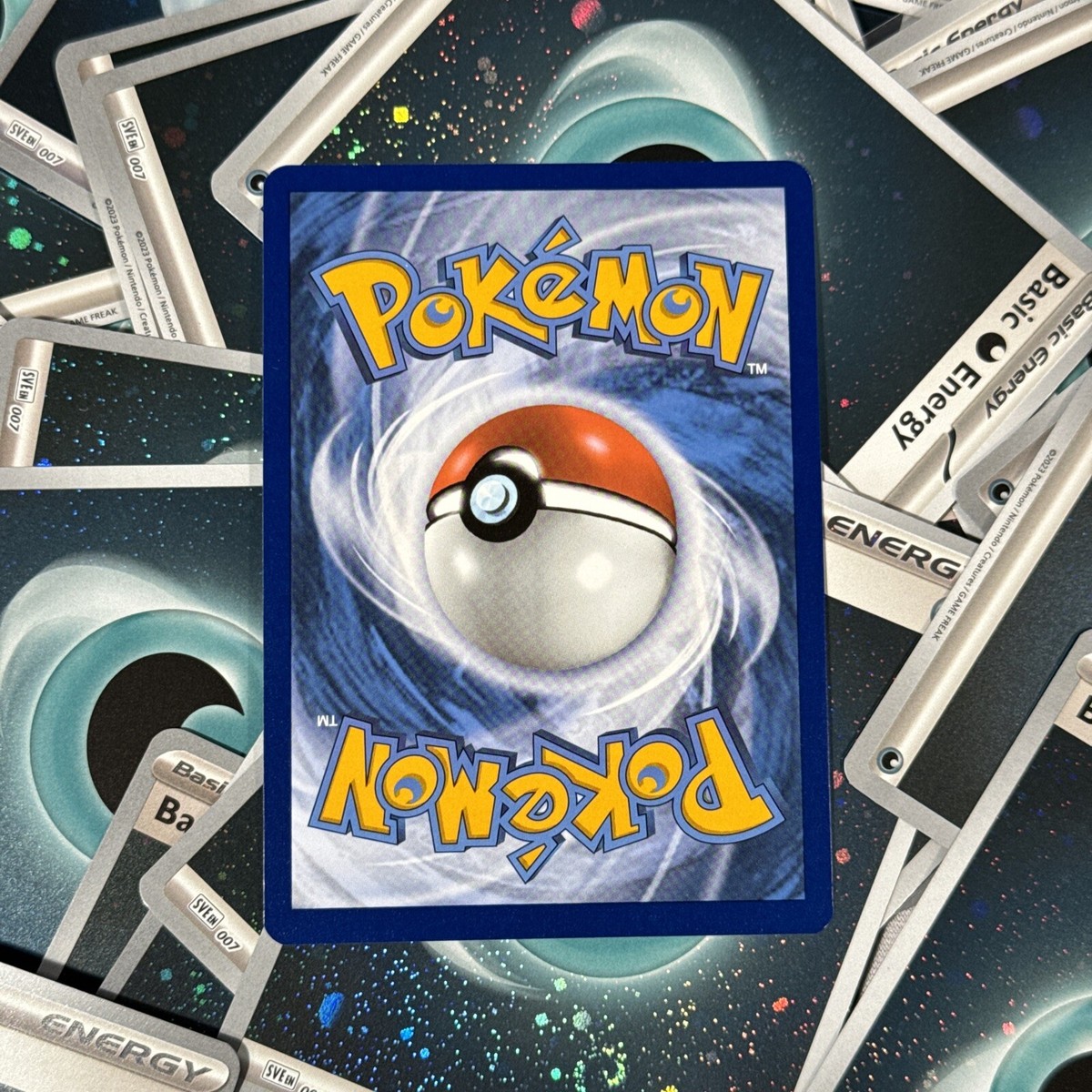 宝石鉱山　英語版foil 4枚セット Basic Darkness Energy Cosmic Holo Foil 007 Pokemon 151 English NM