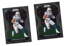 2020 Jonathan Taylor RC Lot 2 Indianapolis Colts Key RC Prizm #332 INVEST NOW!