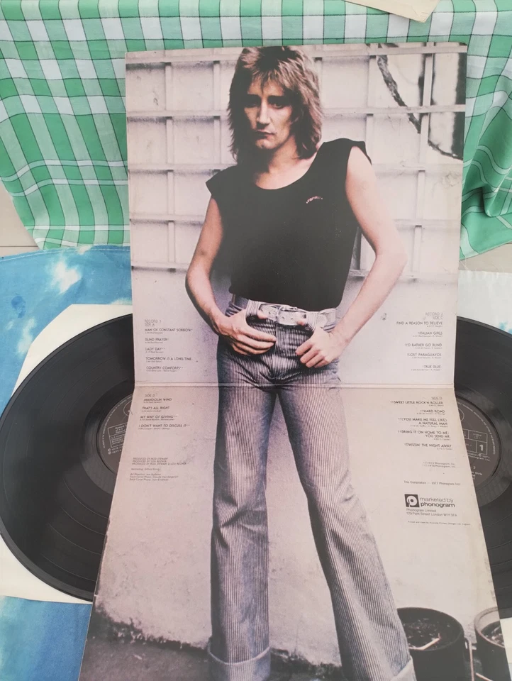 The Best Of Rod Stewart Vol. 2 Rod Stewart 1977 – UK DBL Vinyl, LP, Compilation# - Image 4 of 4