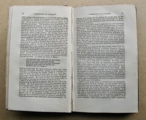 Cheever Wanderings of a Pilgrim in The Shadow of Mont Blanc etc 1st ed 1848 - Bild 7 von 10