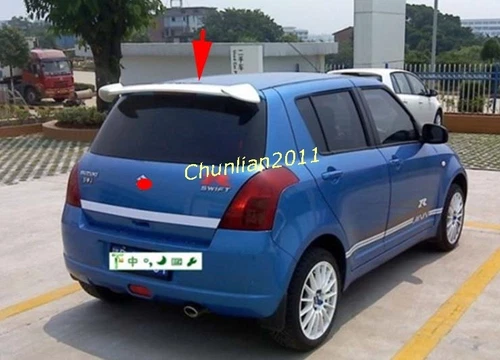 Alerón estilo fábrica ajuste ala Suzuki Swift 2006-2016 alerones 5 puertas HB alas - Imagen 4 de 8