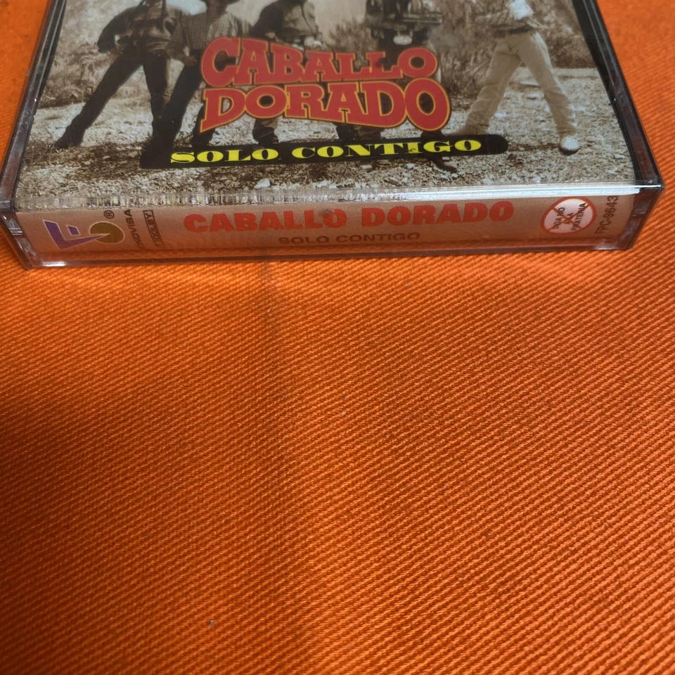 New Sealed Caballo Dorado – Solo Contigo Cassette Latin 1998 Fonovisa FPC-9643 - Image 3 of 3