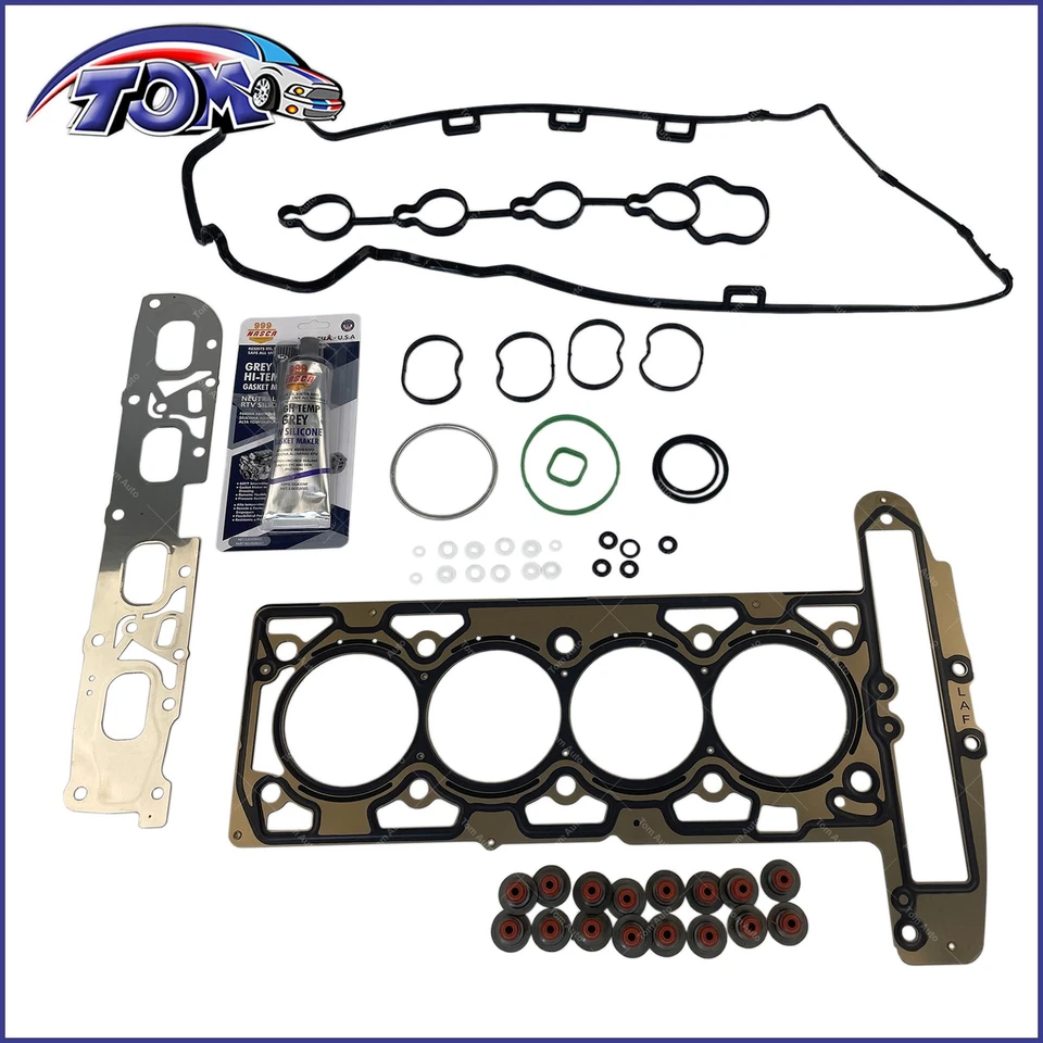 Conjunto completo de junta para Buick LaCrosse Verano Chevrolet Malibu Equinox Orlando 2.4L  - Imagem 4 de 4