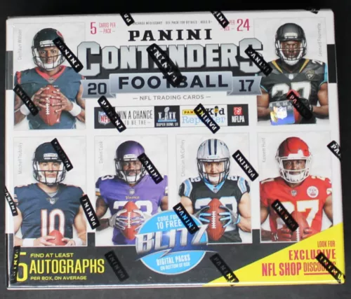 2017 Contenders Football Auto Autograph Sealed Hobby Box Mahomes RC Year