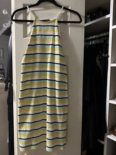 zara Striped beach dress M