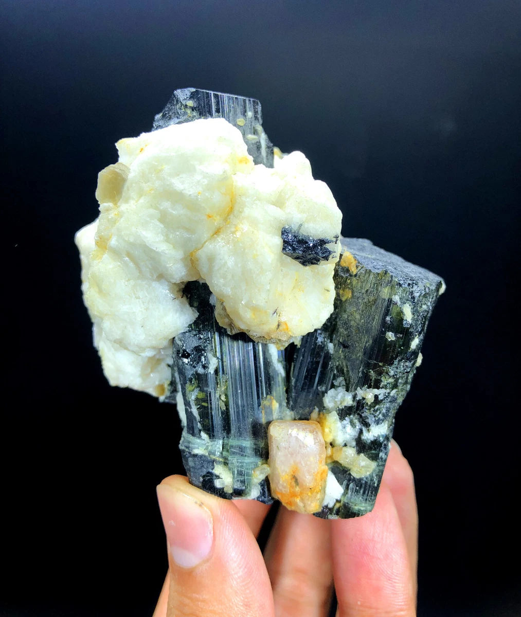 Pink and 2024 black tourmaline