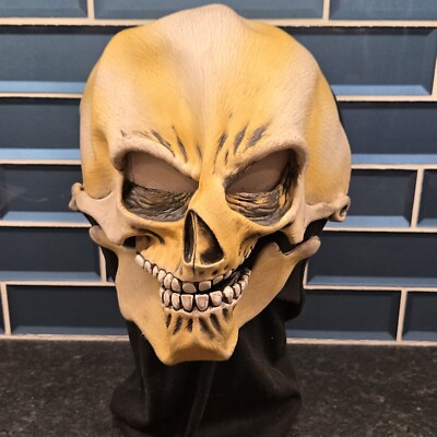 Halloween Mask Be Something Studios Skull Ghost Rider Alien By B.Y. 1998 BSS