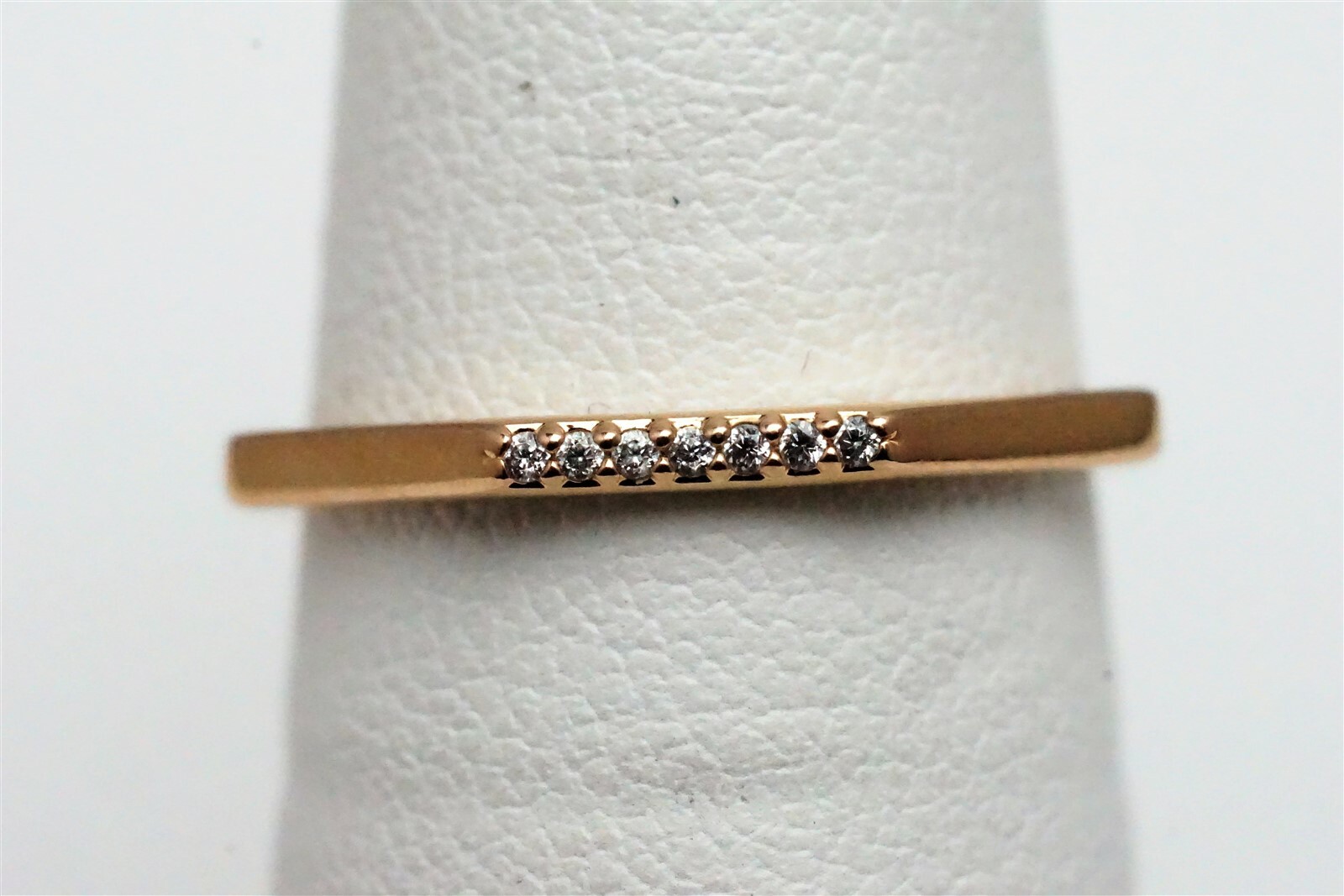 Pandora Multifaceted Ring Stackable 14k Gold Plat… - image 6