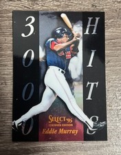 1996 Select Certified Edition Baseball Card Eddie Murray Cleveland Indians #32