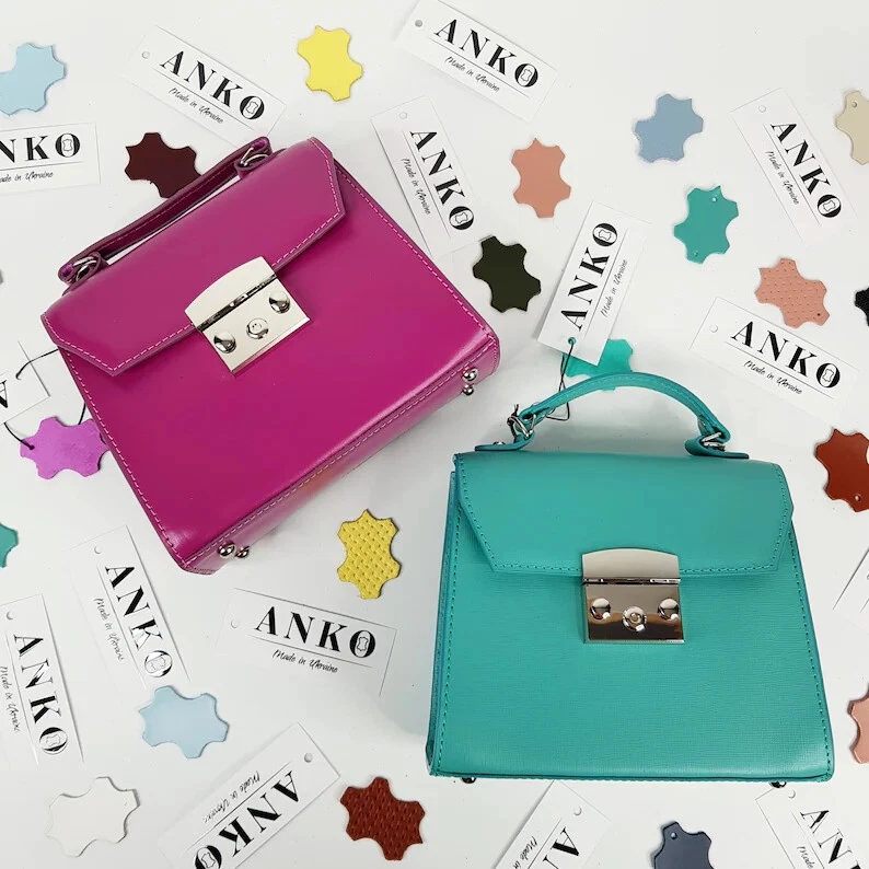 COACH Borsa a tracolla da donna in pelle rosa per borsa a tracolla da donna