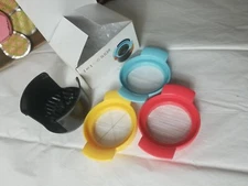 3-in-1 Egg Slicer Cutter & Strawberry Divider - Boiled Egg Slicing Tool