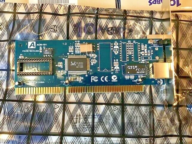 BRAND NEW RETAIL AOPEN ACER AON-101T ISA 16 BIT PnP ETHERNET CARD RJ45 RM3 - Image 4 of 4