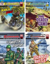 30 x Combat Picture Library . Comic Bags and Boards / Backing Sheets .
