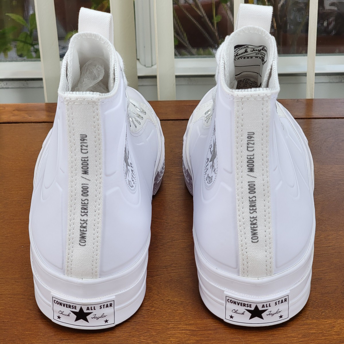 Converse Chuck 70 Monochrome High Top A07993C White/Black Size 9.5