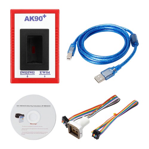 PRO AK90+Car Key Programmer for BMW EWS/CAS 1995-2009 Key Programming Tool V3.19 - Photo 1 sur 12