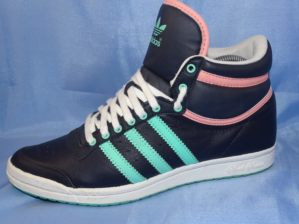 ADIDAS TOP TEN HI SLEEK SERIES TRAINERS SIZE 37 1/3 SHOES COONSORTIUM RARE  D50