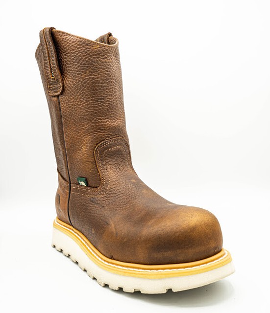 Silver Bull leather work boots with polycarbonate toe eBay