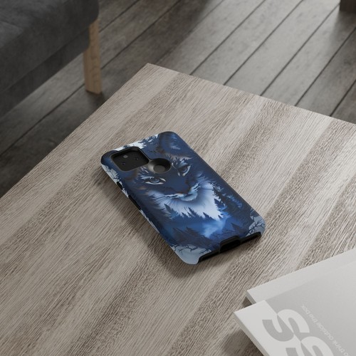 Blue Bobcat Wilderness Cat - Phone Ink Cover Case for iPhone, Galaxy, Pixel - 第 177/281 張圖片