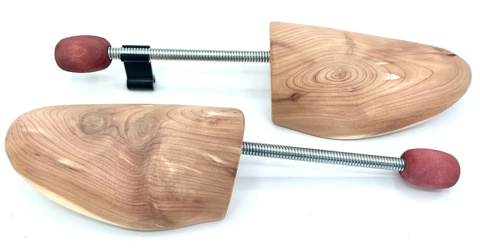 Zedernholz Schuhspanner mit Spiralfeder Herren/Damen - Bild 3 von 4
