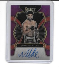 2023 SELECT  WWE JOAQUIN WILDE AUTO AUTOGRAPH # 25/35 LWO