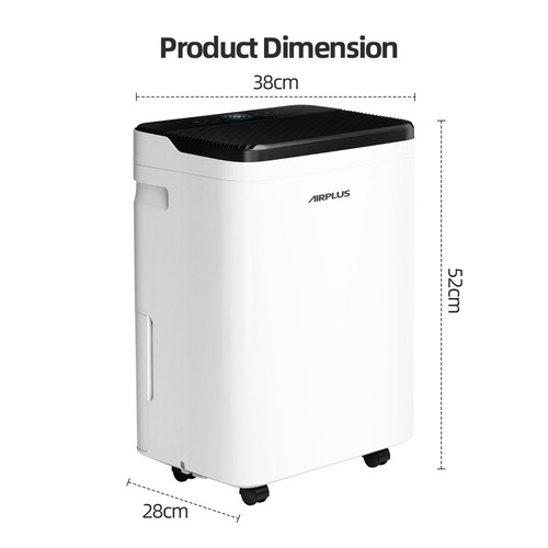 AIRPLUS Dehumidifier 35L/D For Basements, Large Rooms, Bathrooms Dryer 24-Timers - Picture 8 of 8