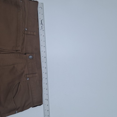 Pantalone uomo vintage Brooks Brothers 38x30 marrone cotone tinta unita kaki a costine - Foto 7 di 10