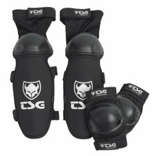 TSG Junior Bike Protective Gear Set for Kids Knee and Elbow Pads Hardshell